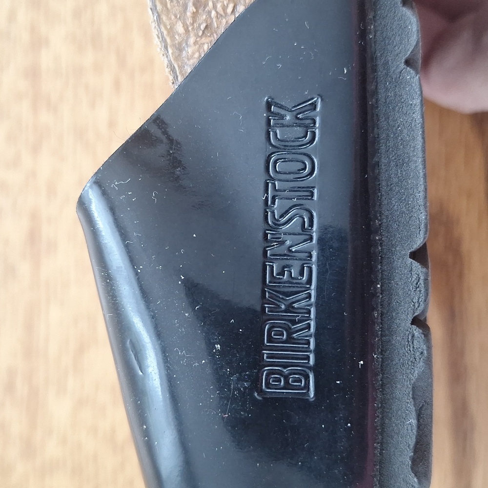 Birkenstock Madrid Patent Leather Slide Sandals 8 - Picture 8 of 9